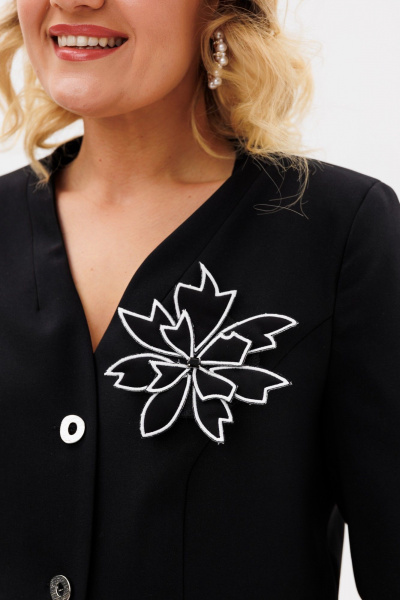 Жакет, юбка BRELA 2418 черный - фото 11