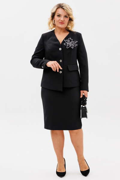 Жакет, юбка BRELA 2418 черный - фото 2