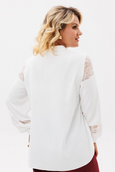 Блуза BRELA 2383.1 молоко - фото 4