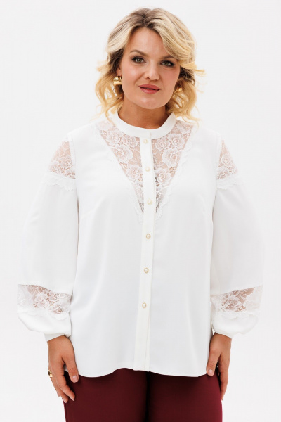 Блуза BRELA 2383.1 молоко - фото 3