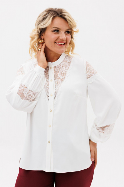 Блуза BRELA 2383.1 молоко - фото 9