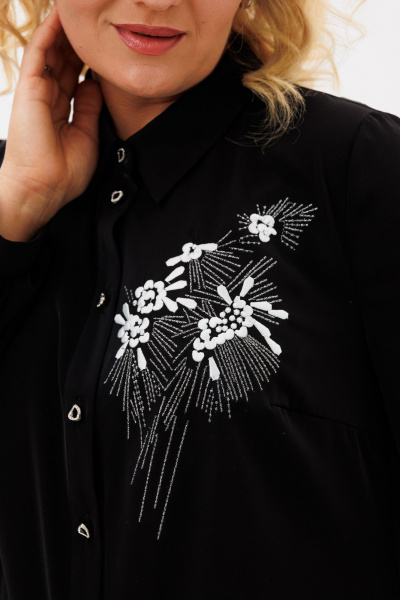 Блуза BRELA 2383.2 черный - фото 7