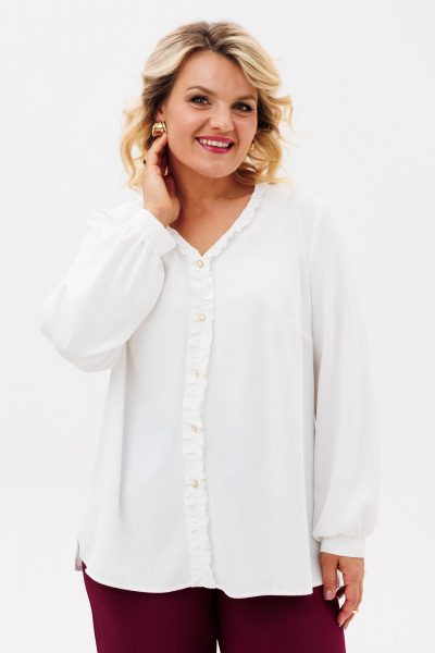 Блуза BRELA 2326.1 молоко - фото 2