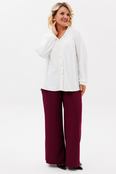 Блуза BRELA 2326.1 молоко - фото 7