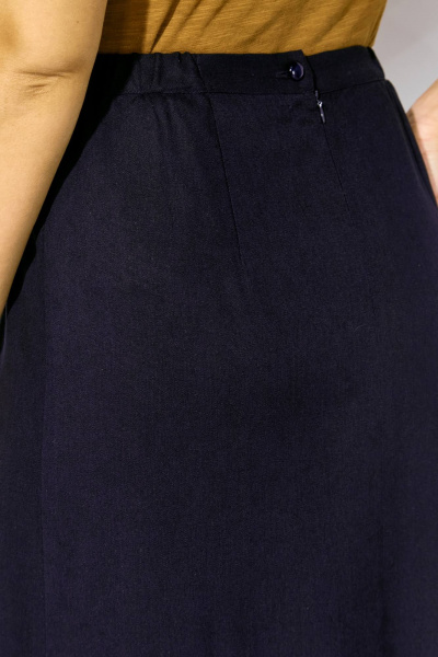 Юбка Линия Л Ю-31 темно-синий - фото 5