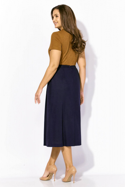 Юбка Линия Л Ю-31 темно-синий - фото 4