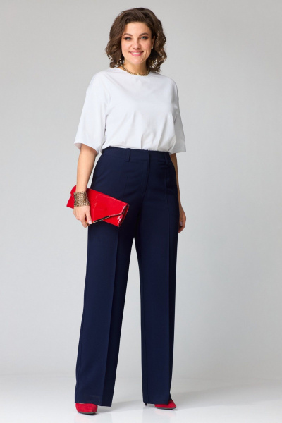 Брюки Твой имидж 2209 темно-синий - фото 1