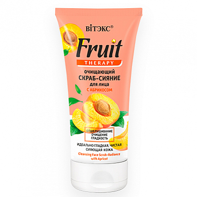 Скраб Belita FRUIT Therapy СКРАБ-СИЯНИЕ очищающий д/лица с АБРИКОСОМ - фото 1