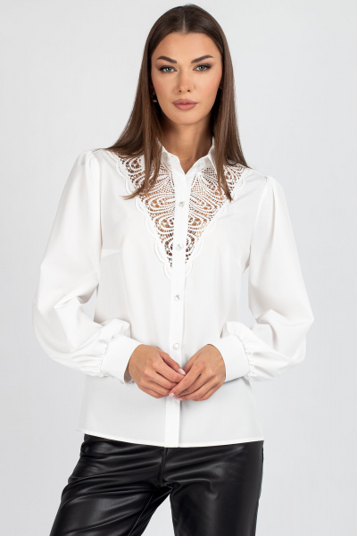 Блуза VIZAVI 748 молочный - фото 7