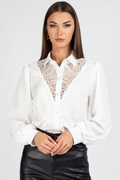 Блуза VIZAVI 748 молочный - фото 6