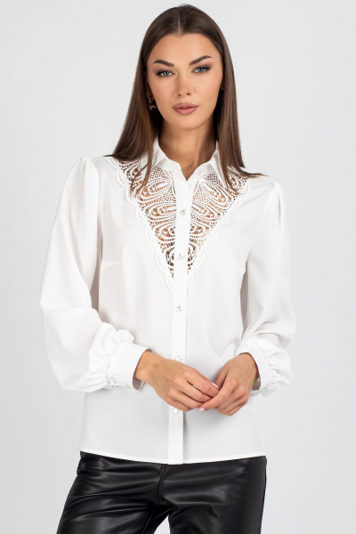Блуза VIZAVI 748 молочный - фото 3