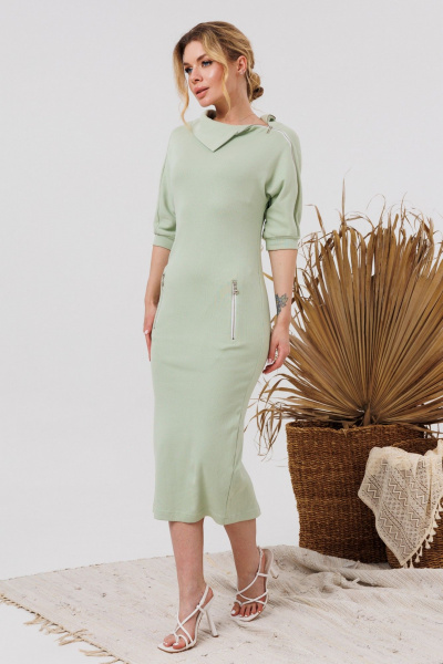 Платье AMORI 9853 мята - фото 1