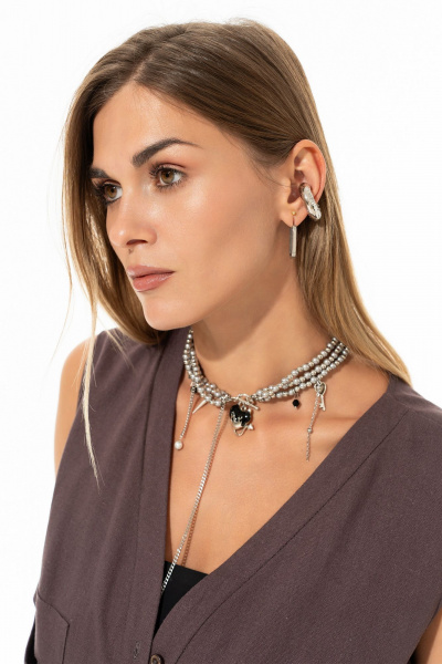 Жилет, юбка Luna 237 ромовый_изюм - фото 19