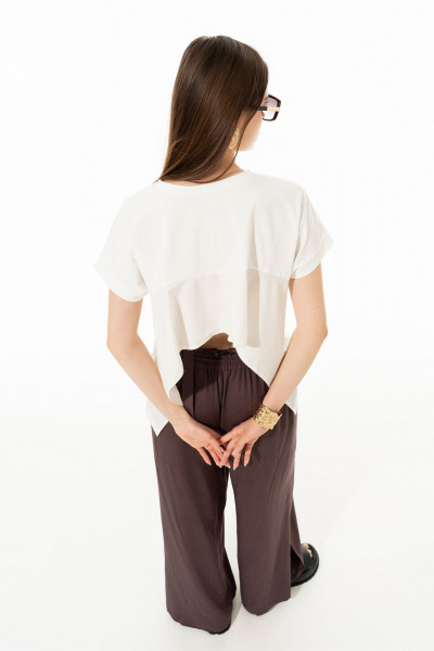 Футболка Luna 238 молоко - фото 15