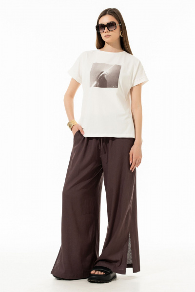 Футболка Luna 238 молоко - фото 6