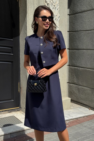 Жакет, платье Urs 24-456-2 - фото 4