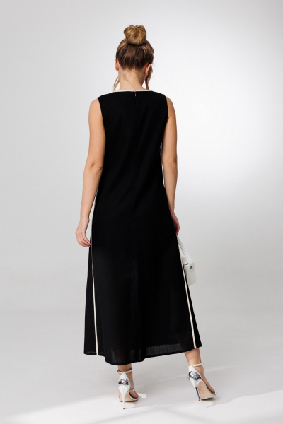 Платье Faufilure C1639 черный - фото 4