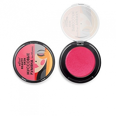 Румяна Belita Beauty Skin-Румяна муссовые, тон 03 peony, Китай - фото 1