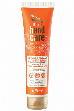 Крем для рук Belita HAND Care Ultra-Крем-бальзам с D-пантенолом д/сухой и очень сухой кожи - фото 1