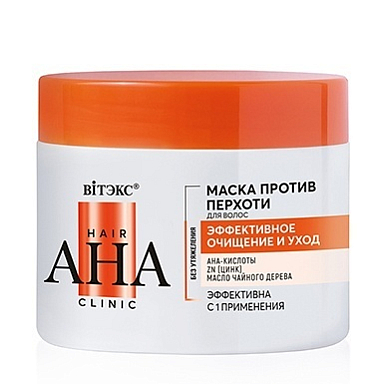 Маска для волос Belita Hair AHA Clinic-Маска пр/перхоти д/волос ЭФФЕКТИВНОЕ ОЧИЩЕНИЕ - фото 1