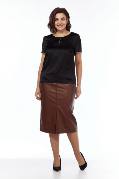 Блуза Kauhanka 002 черный - фото 1