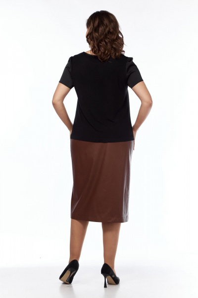 Блуза Kauhanka 002 черный - фото 3