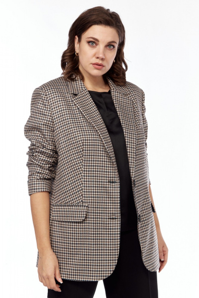 Жакет Kauhanka 003 коричневый - фото 2