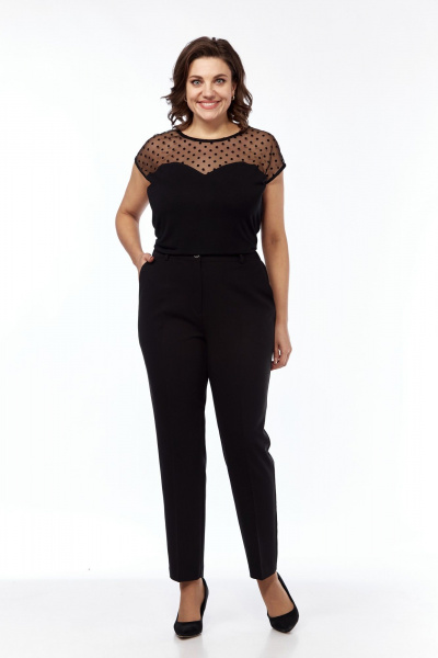 Брюки, топ Kauhanka 007 черный - фото 3