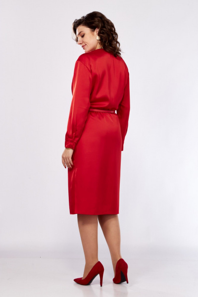 Платье Kauhanka 010 красный - фото 5