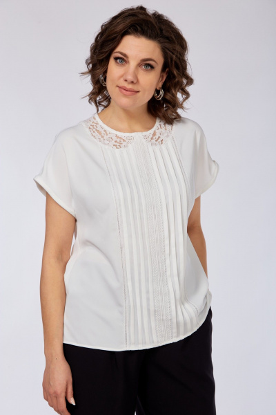 Блуза Kauhanka 015 молочный - фото 1