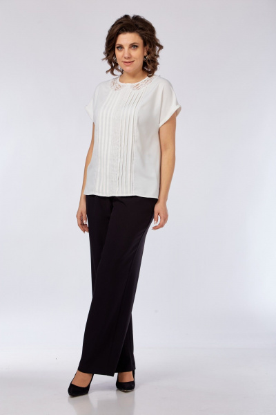 Блуза Kauhanka 015 молочный - фото 4