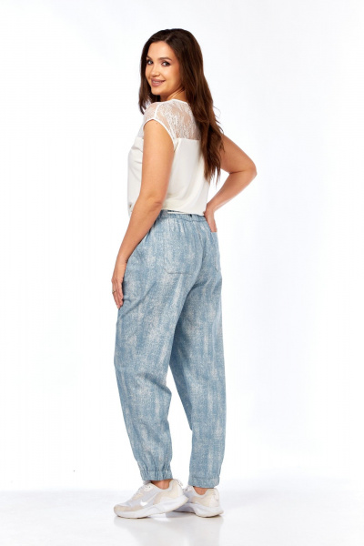 Брюки Kauhanka 017 голубой - фото 4