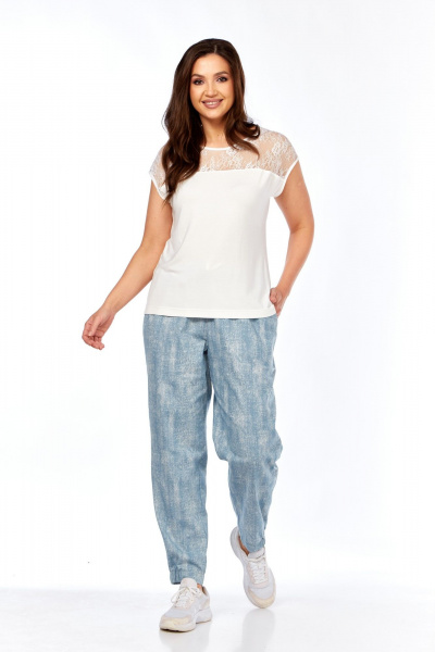 Топ Kauhanka 018 молочный - фото 3