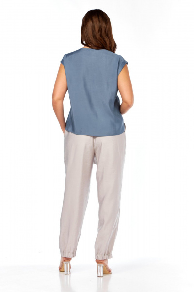 Блуза Kauhanka 020 голубой - фото 5