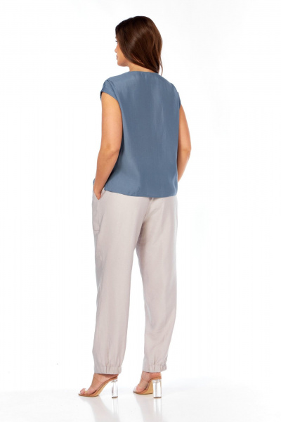 Блуза Kauhanka 020 голубой - фото 4