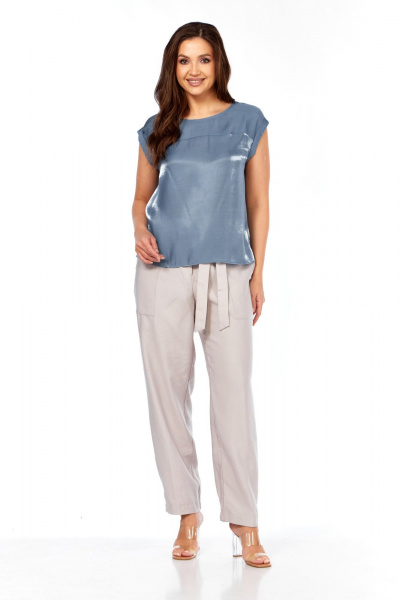 Блуза Kauhanka 020 голубой - фото 2