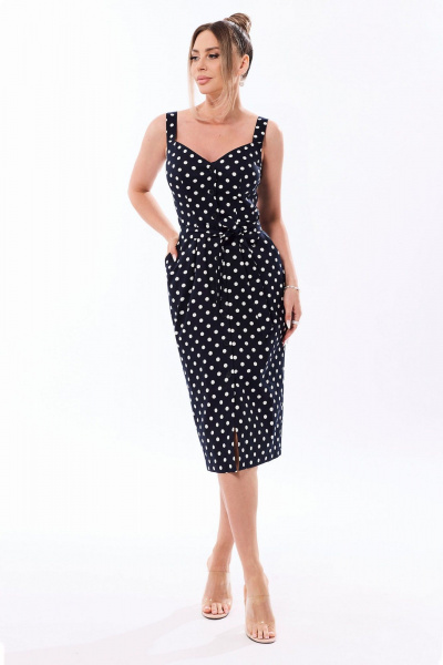 Платье Golden Valley 4664-1 темно-синий - фото 1