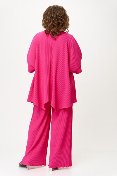 Брюки, кардиган, футболка Michel chic 1427 фуксия - фото 7