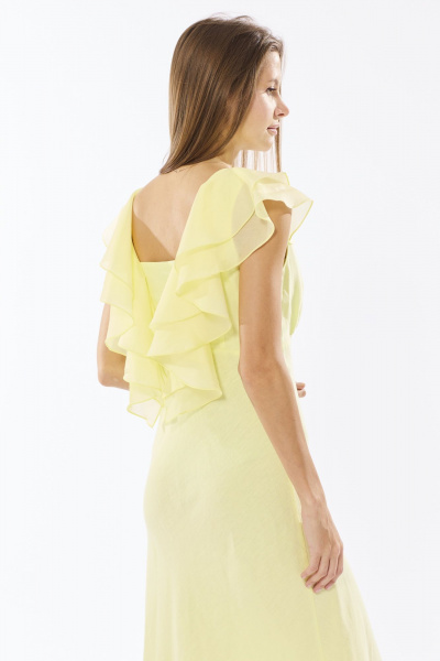 Платье DAVA 1218 желтый - фото 6