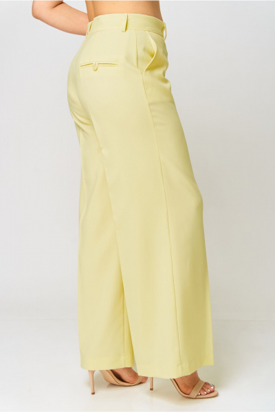 Брюки, жилет Орхидея 1597 лимонный - фото 7
