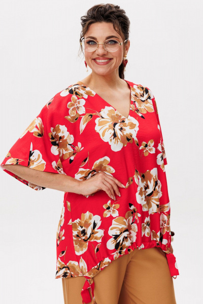 Блуза Anelli 1606.2 розы_на_египетском_песке - фото 11