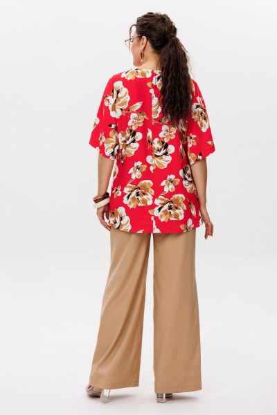 Блуза Anelli 1606.2 розы_на_египетском_песке - фото 10