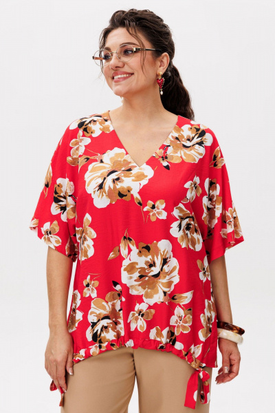 Блуза Anelli 1606.2 розы_на_египетском_песке - фото 9