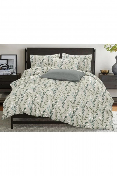 Наволочка, пододеяльник, простыня СонМаркет Бязь 6585 01 2-х спальный - фото 1