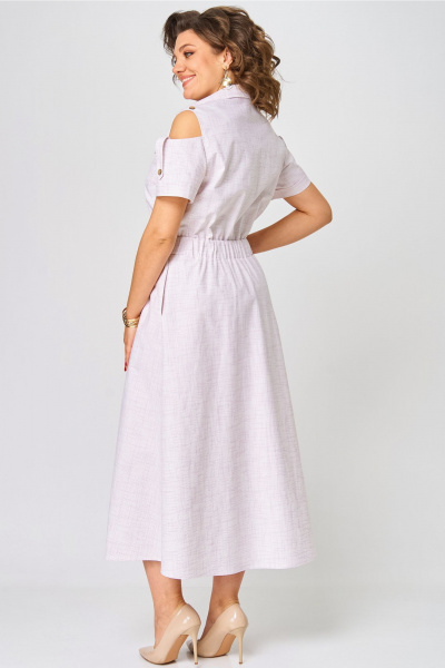 Платье Angelina & Сompany 1243 светло-сиреневый - фото 2