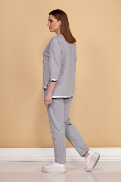 Брюки, джемпер Медея и К 2057 серый - фото 3