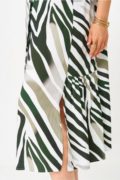 Платье DaLi 3645 олива - фото 5