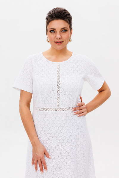 Платье Anelli 1538 белая_нежность - фото 10