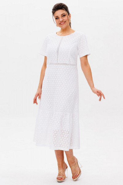 Платье Anelli 1538 белая_нежность - фото 7