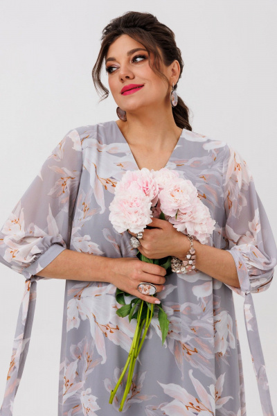 Платье Anelli 1535 лилии_в_тумане - фото 10